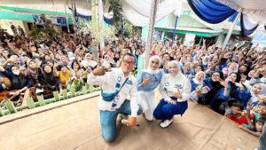 Pasca Raffi-Nagita, Putri Zulkifli Hasan Kampanye Riang Gembira Bersama Uya Kuya