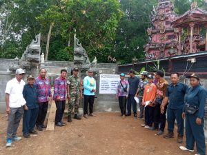 Sekcam Banjit Pimpin Monev Di Bali Sadhar Tengah