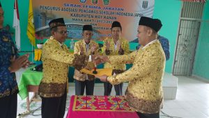 Serah Terima Jabatan Pengurus APSI Kabupaten Way Kanan