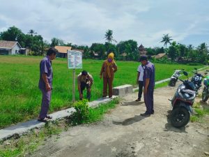 Camat Baradatu Pimpin Monev Di Tiuh Balak 1