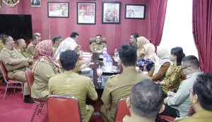 BPK RI Perwakilan Lampung dan Pemkab Lamsel Laksanakan entry meeting 