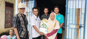 Kendalikan Inflasi, Kampung Gunung Sari Salurkan Beras CPP