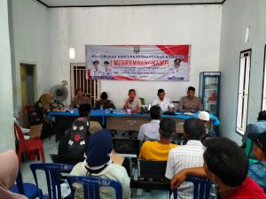 Sekcam Gunung Labuhan Hadiri Musrenbang Kampung Labuhan Jaya