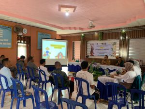 Mahasiswa KKN Unila Penyuluhan Pengelolaan Hasil Pertanian, Agroindustri Kepada Gapoktan Bali Sadhar Utara