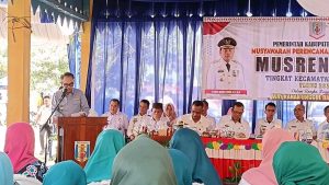 Musrenbang Tingkat Kecamatan Baradatu di Hadiri Bupati Waykanan