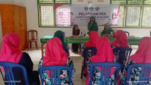 Pelatihan Peningkatan Mutu Kader PKK Kampung Datar Bancong  Kecamatan Kasui