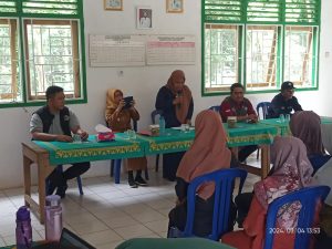 Kepala Kampung Datar Bancong  Pimpin Rapat Verifikasi dan Validasi Kelayakanpenerima  Bantuan Sosial Menindaklanjuti Surat Edaran Bupati Way Kanan