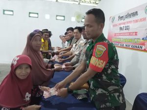 Kampung Donomulyo Salurkan BLT DD tahap 1 tahun Anggaran 2024