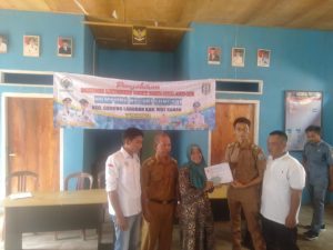 Kampung Negeri Sungkai  Kecamatan Gunung Labuhan Salurksan  BLT DD Tahap Pertama Tahun 2024