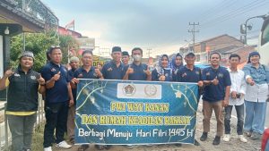 PWI Way Kanan Dan Rumah Keadilan Rakyat Berbagi Menuju Hari Fitri 1445 H