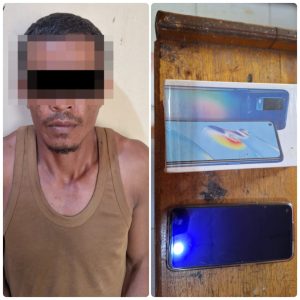 Polisi Bekuk Pelaku Curas  Bersenpi di Jalan HTI REG 44 Way Kanan