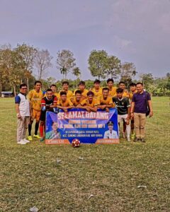 Rutin Diadakan untuk Menghibur Masyarakat, Turnamen Sepakbola Romli dan Agung Cup 1 Resmi Digelar