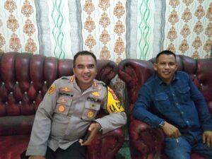 Kapolres Way Kanan Kunjungan Di Kampung Karang Agung Kecamatan Pakuan Ratu