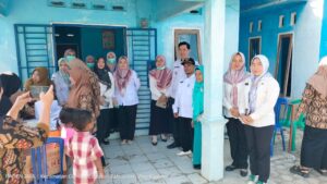 Camat Gunung Labuhan Dan Kakam Gunung Baru Dampingi Pelaksanaan (PIN) Polio