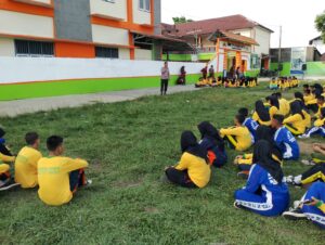 Polsek Baradatu Adakan Police Goes di SMK YP 17 Baradatu