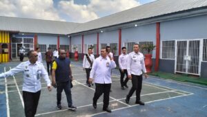 Kunjungi Rutan Kotabumi, Staf Ahli Menteri Bidang Sosial Tinjau Pelayanan Kunjungan dan Pembimbingan Tahanan
