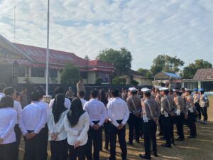 Kapolres Way Kanan Tekankan Personel Tidak Terlibat Politik Praktis dan Tidak Membackingi Kegiatan Ilegal