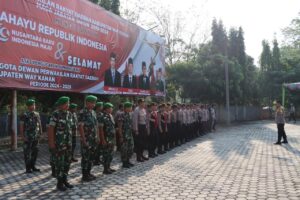 Operasi Mantap Brata Krakatau 2023-2024, Polisi Amankan Pelantikan dan Sumpah Janji Anggota DPRD Way Kanan