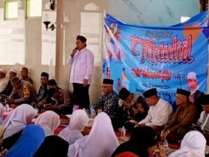 Hadiri Maulid Nabi Muhamammad  Di Masjid At Taqwa, Camat Baradatu Pesan Jaga Kerukunan Jelang Pemilukada