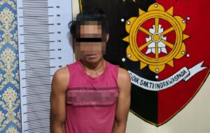 Polisi Ringkus Diduga Pelaku Curat di Kantor SDN 2 Negeri Besar