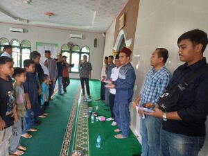 Peringatan Maulid Nabi Muhammad SAW, Polres Way Kanan Berbagi Kebahagiaan dengan Anak Yatim