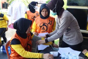 Polres Way Kanan Gelar Tes Kesamaptaan Jasmani Dan Ujian Beladiri Polri Semester II Tahun 2024