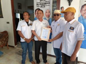 Pasca Nyatakan Dukungan, Partai Garuda Way Kanan Siap Bekerja Semaksimal Mungkin Menangkan Paslon Ali Rahman- Ayu Asalasiyah