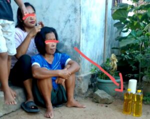 Minyak Tak Berlebel di Duga Dibagikan Tim Sukses Salah Satu Calon Bupati Lamsel