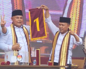 Pilkada Lamsel, Pasangan Nanang Ermanto – Antoni Imam Dapat Nomor Urut Satu