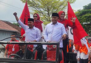 Kecamatan Kalianda Awali Kampanye Pasangan Calon Bupati Lamsel Nanang Ermanto – Antoni Imam