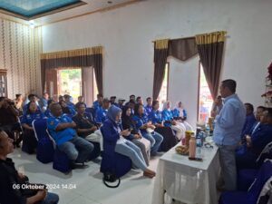 Cabup Ali Rahman dan Cawagub Ayu Asalasiyah hadiri Rapat Konsolidasi PAN Way Kanan di Gunung Labuhan