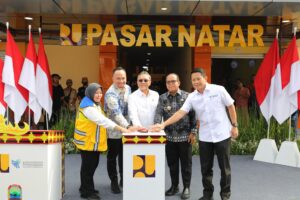 Menko Pangan Zulkifli Hasan Pesan, Stand Pasar Natar Diutamakan Diisi Pedagang Lama