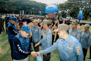 Bawaslu Lampung Gelar Apel Siaga Pengawasan Pilkada Serentak 2024