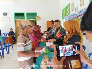 Kampung Datar Bancong Kecamatan Kasui Salurkan BLT DD Tahap Empat