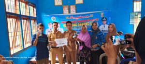 Pemerintah Kampung Gunung Sari Kecamatan Gunung Labuhan Salurkan BLT DD Tahap IV