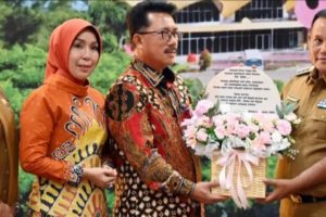 Thamrin Purna Tugas, Intji Indriati Plh Sekda Lampung Selatan