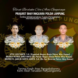 Tiga Anggota Polres Way Kanan Tertembak Saat Gerbak Sabung Ayam Di Kampung Karang Manik