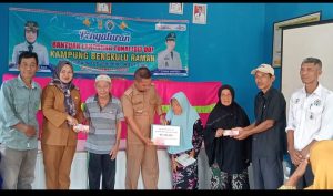 Ramadhan Berkah, BLT-DD Triwulan Pertama Tahun 2025 Kampung Bengkulu Raman Cair