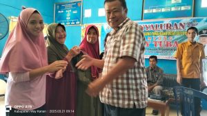 Kampung Way Tuba Salurkan BLT DD Tahun Anggaran 2025 Triwulan Pertama