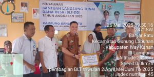 BLT DD Tahap Dua Kampung Banjar Ratu Kembali Di Salurkan