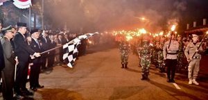 Pawai Obor Spektakuler, Semangat Kemerdekaan Menggelora di Malam HUT ke-80 RI