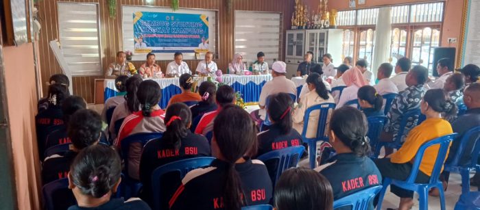 Rembug  Stunting  Tingkat Kampung Bali Sadhar Utara