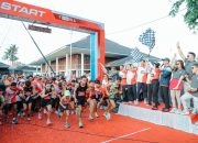 Ribuan Peserta Meriahkan “PMI Run 4 Humanity” di Puncak HUT ke-80 PMI Lampung