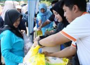 Gerakan Pangan Murah, Warga Serbu Lapangan Korpri