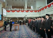 Sekdaprov Marindo Kurniawan Lantik 23 Pejabat Administrator dan 8 Pejabat Pengawas di Lingkungan Pemprov Lampung