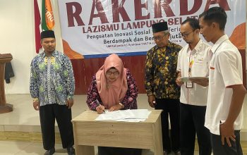 Lazismu Lampung Selatan Launching Gerakan Sedekah Sampah Basis Sekolah