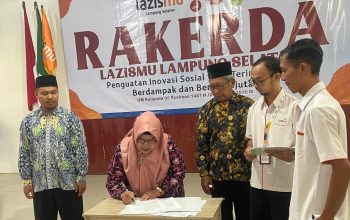 Lazismu Lampung Selatan Launching Gerakan Sedekah Sampah Basis Sekolah