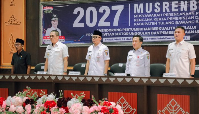Musrenbang RKPD 2027 Tekankan Sinergi dan Aksi Nyata Perkuat Ekonomi Desa di Kabupaten Tulang Bawang Barat