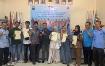 PTSL Permudah Warga, 100 Sertifikat Dibagikan di Tanjung Baru