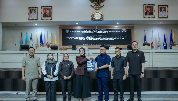 Wagub Jihan Nurlela Sampaikan LKPJ 2025 dalam Rapat Paripurna DPRD, Pemprov Lampung Perkuat Akuntabilitas dan Keberlanjutan Pembangunan